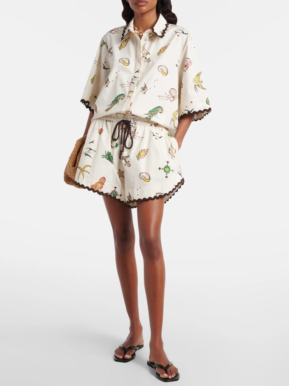 NEW: Alemais Printed Cotton Set - US 4 / AU 8